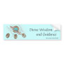 Divine Wisdom and Guidance Bumper Stickers