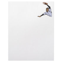 Diving Catch Customized Letterhead