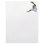 Diving Catch Customized Letterhead