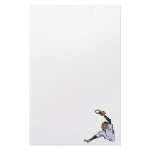 Diving Catch Custom Stationery