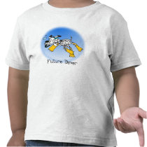 Diving-Dog t-shirts