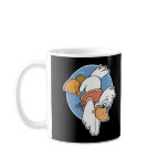 diving duck mug
