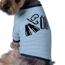 Diving equipment dog tee