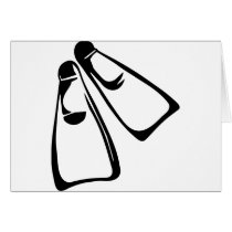 Diving - Fins cards by Thinkdifferent Diving - Fins cards