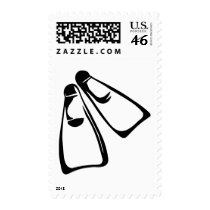 Diving - Fins Stamp
