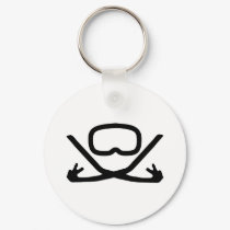 diving goggles and snorkel keychains by Tomaniac diving goggles and snorkel keychains