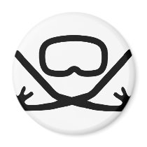 diving goggles and snorkel magnets by Tomaniac diving goggles and snorkel magnets