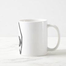 diving goggles and snorkel mug
