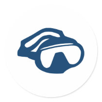 Diving - Goggles stickers by Thinkdifferent Diving - Goggles stickers