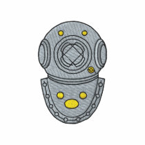 Diving Helmet embroidered shirts by ZazzleEmbroidery Diving Helmet embroidered shirts