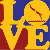 Diving Love photo sculptures by sciencewillprevail Diving Love photo sculptures