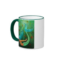 Diving Mermaid Coffee Mug