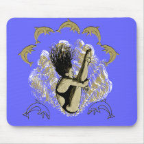 diving mousepads by NeferaSA diving mousepads