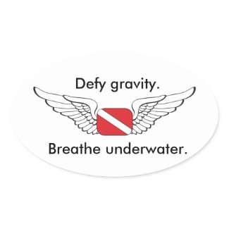 Diving Pilots Sticker