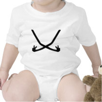 diving snorkel crossed t-shirts by Tomaniac diving snorkel crossed t-shirts