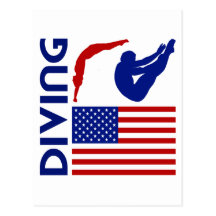 Diving United States Post Cards