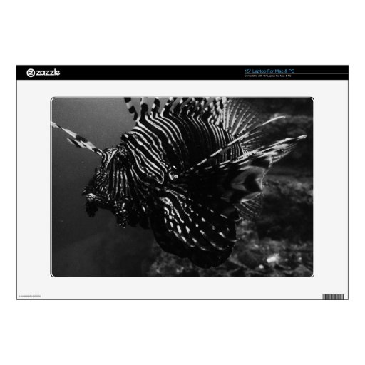 Diving with Lion Fish! Laptop Skins