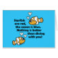 Diving With You Greeting Card