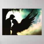 Divinity Angel Canvas Print by Julie Fain