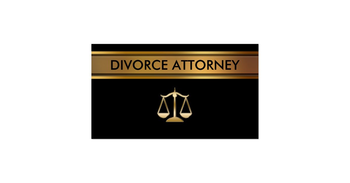 Divorce Attorney Business Cards Zazzle