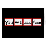 Divorce Encouragement You are a FABULOUS Woman Card