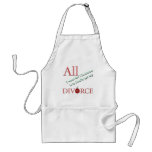 Divorce For Christmas Aprons