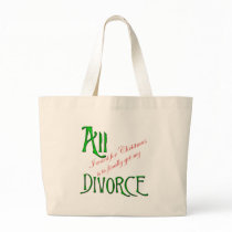 Divorce For Christmas bags by jadeddesigns Divorce For Christmas bags
