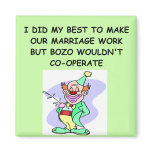 DIVORCE FRIDGE MAGNET