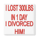 divorce fridge magnet