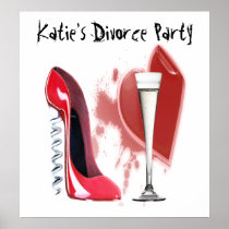 Divorce Party Poster