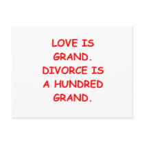 divorce post cards