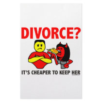 DIVORCE stationery by pantsdownshirtscom DIVORCE stationery