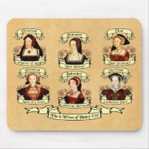 Divorced, Beheaded, DIed... Wives of Henry VIII mousepads by opheliasart Divorced, Beheaded, DIed... Wives of Henry VIII mousepads
