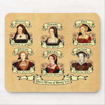 Divorced, Beheaded, DIed... Wives of Henry VIII Mousepad