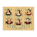 Divorced, Beheaded, DIed... Wives of Henry VIII postcards by opheliasart Divorced, Beheaded, DIed... Wives of Henry VIII postcards