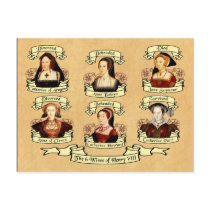 Divorced, Beheaded, DIed... Wives of Henry VIII postcards by opheliasart Divorced, Beheaded, DIed... Wives of Henry VIII postcards