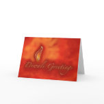 Diwali Devali Light Greetings - Warm Greeting Card
