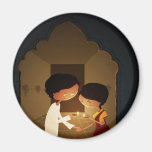 Diwali Diya magnets