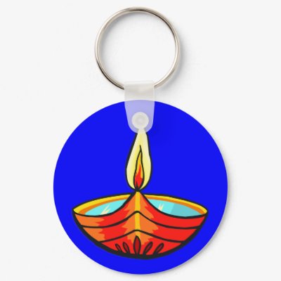 Diwali Festival Lights Keychain by celebrationsetc