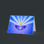 Diwali lamp - card