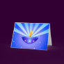 Diwali lamp - card