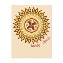 Diwali Postcard by smallhandsdesigns Diwali Postcard