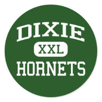 Dixie - Hornets - High - Due West South Carolina stickers by customteamsportswear Dixie - Hornets - High - Due West South Carolina stickers