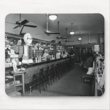 Dixie Soda Fountain, 1920s Mousepads