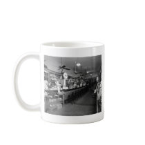Dixie Soda Fountain, 1920s Coffee Mug