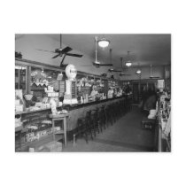Dixie Soda Fountain, 1920s Post Cards