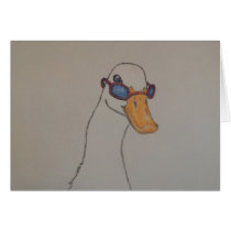 Dixie with glasses cards