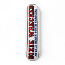 Dixie Wrecked Skate Board skateboards by masedunn Dixie Wrecked Skate Board skateboards