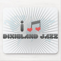 Dixieland Jazz fan Mouse Pads