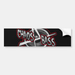 DIY Anarchy Chaos Metal Bass UK Punk shirt Bumper Sticker